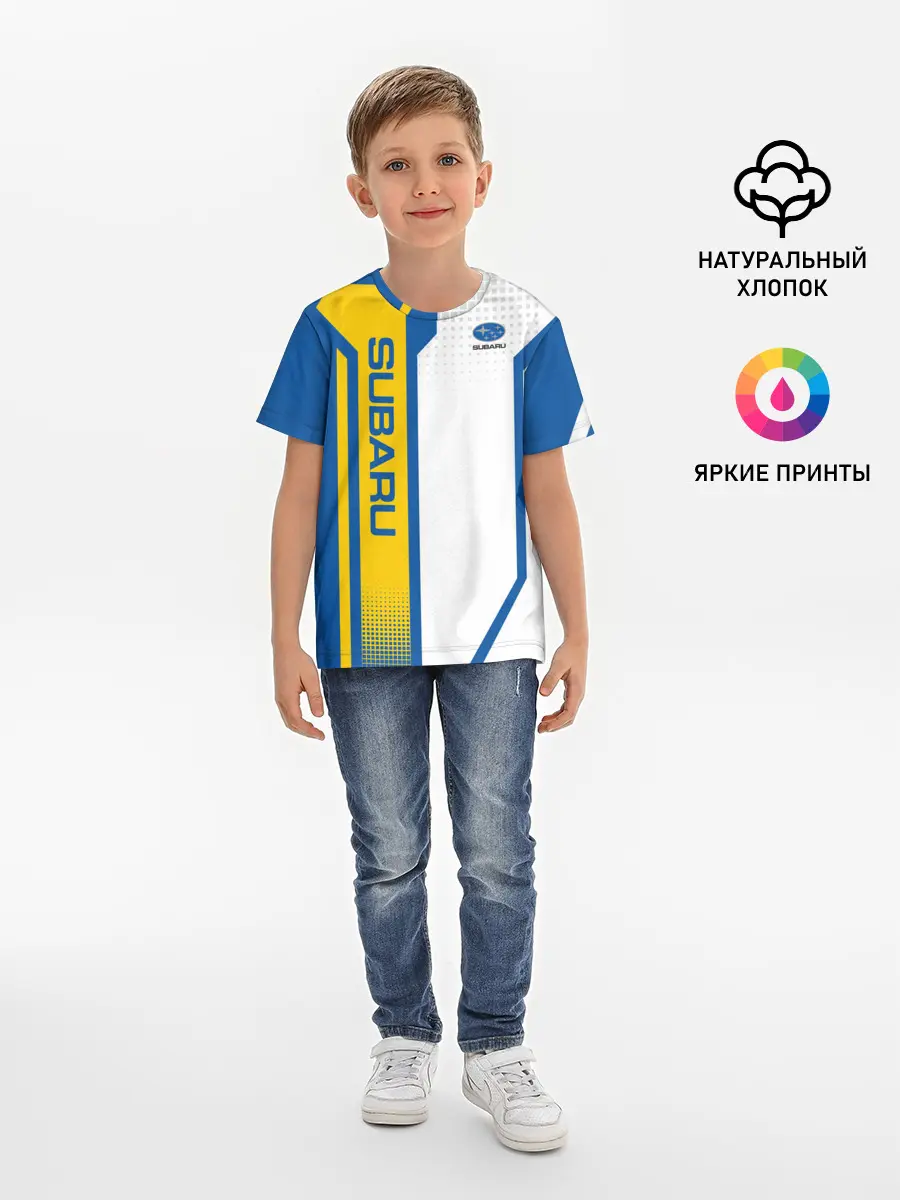 Детская базовая футболка / Subaru Driver team