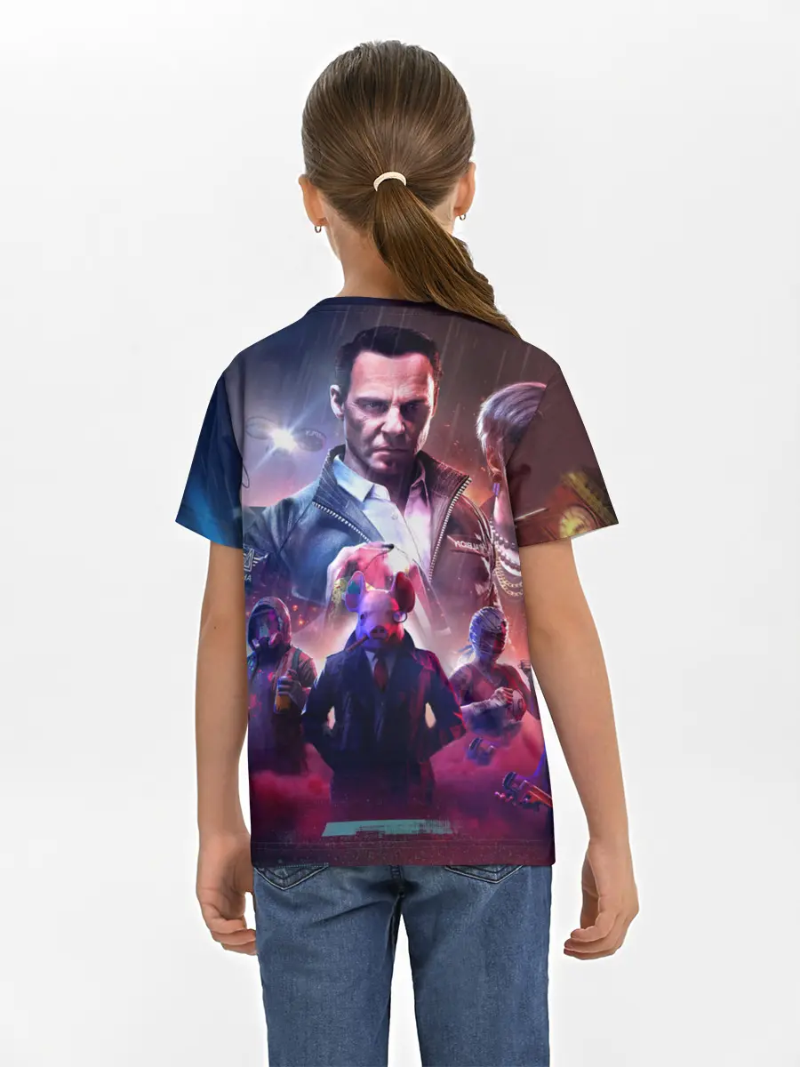 Детская базовая футболка / WATCH DOGS:LEGION