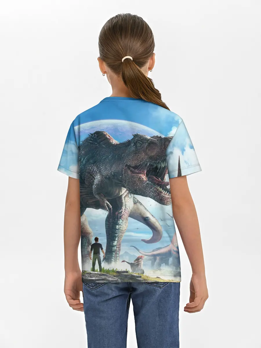 Детская базовая футболка / Ark Survival Evolved