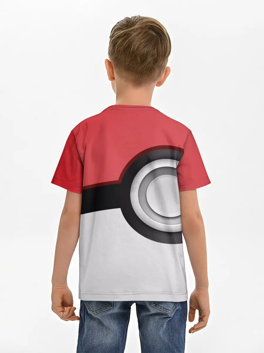 Детская базовая футболка / Pokemon GO