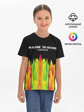 Детская базовая футболка / IMAGINE DRAGONS