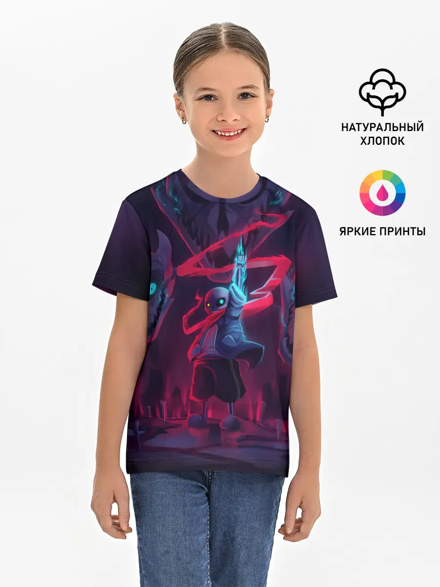 Детская базовая футболка / UNDERTALE | АНДЕРТЕЙЛ