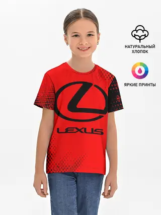 Детская базовая футболка / LEXUS / ЛЕКСУС