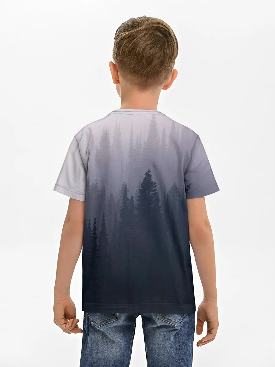 Детская базовая футболка / Лесок
