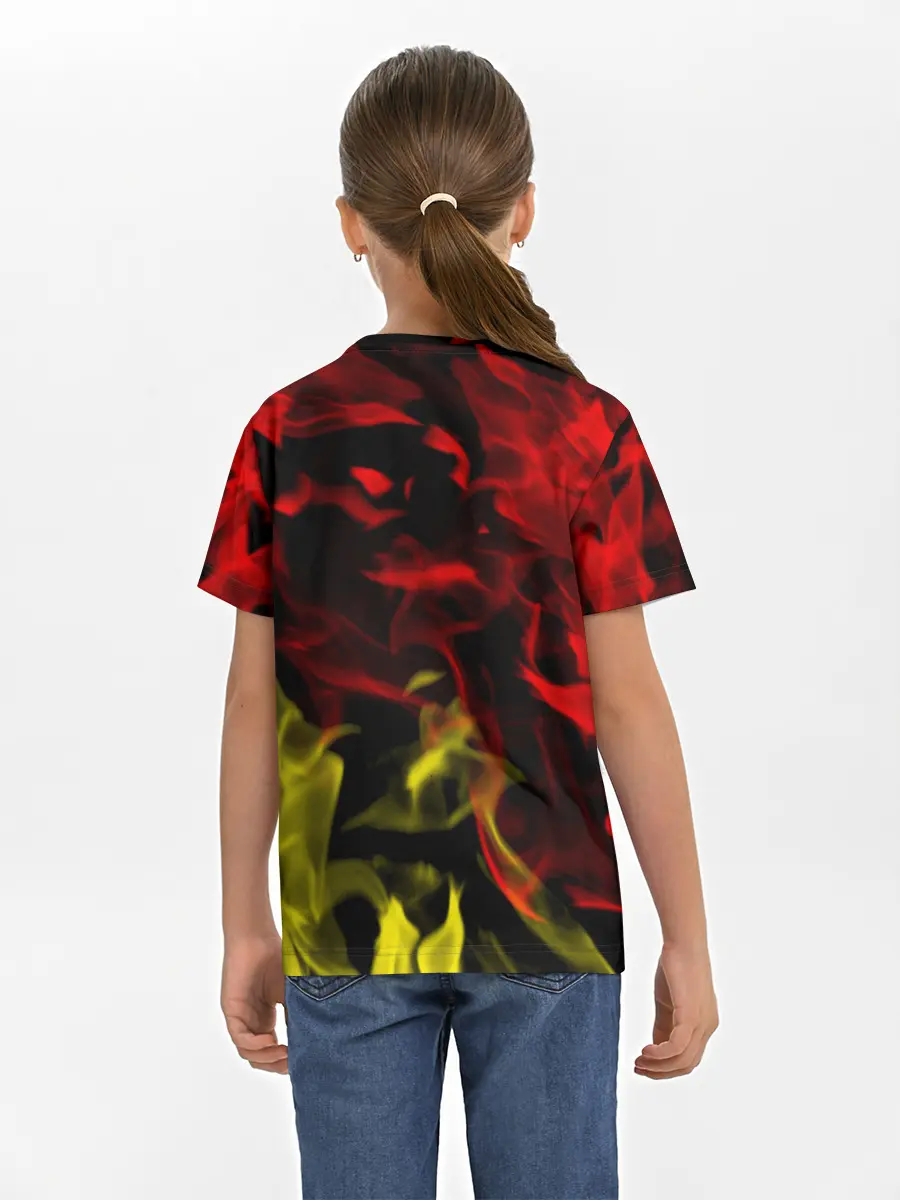 Детская базовая футболка / Маг огня Among us