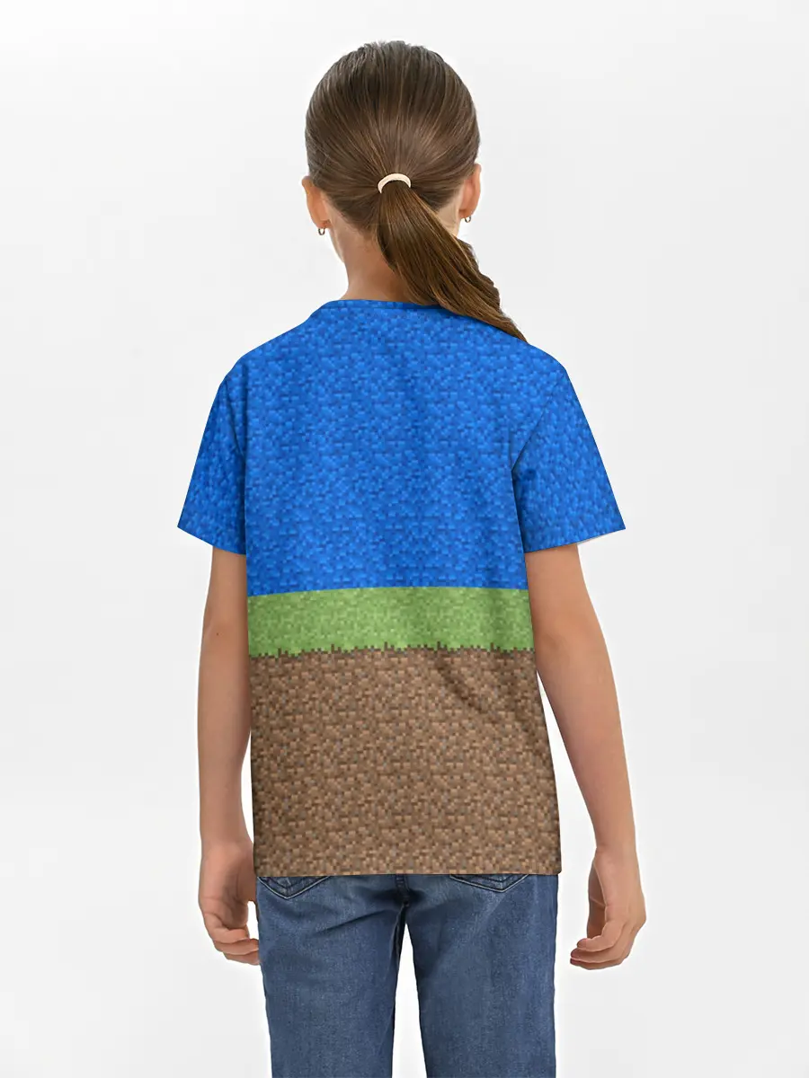 Детская базовая футболка / MINECRAFT