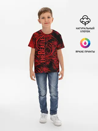 Детская базовая футболка / The Beatles