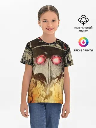 Детская базовая футболка / Чумной доктор Мор