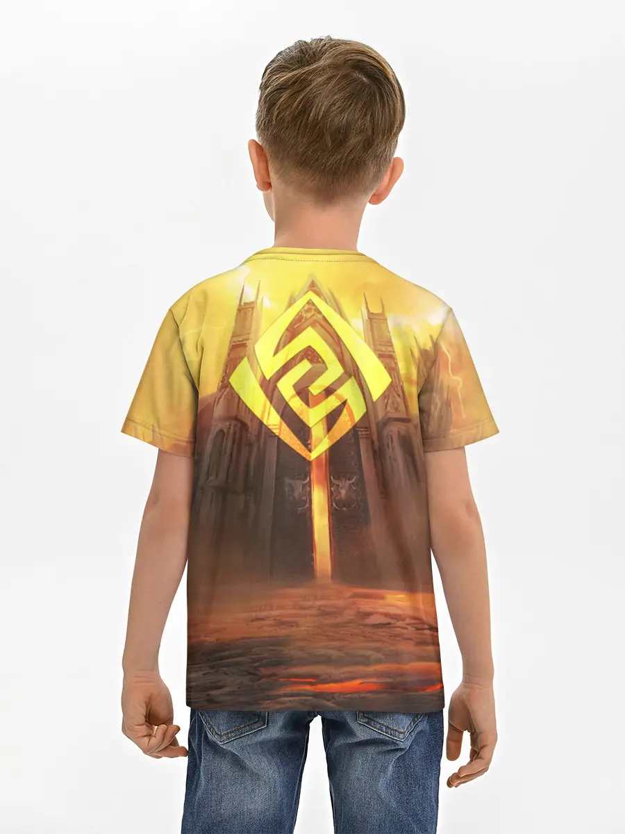 Детская базовая футболка / GENSHIN INPACT, Zhong li