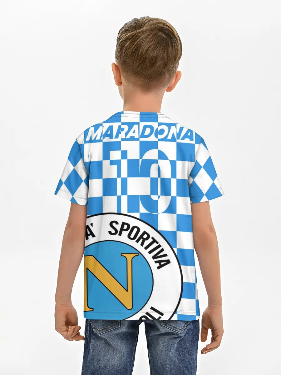 Детская базовая футболка / Форма Наполи - Марадона 10