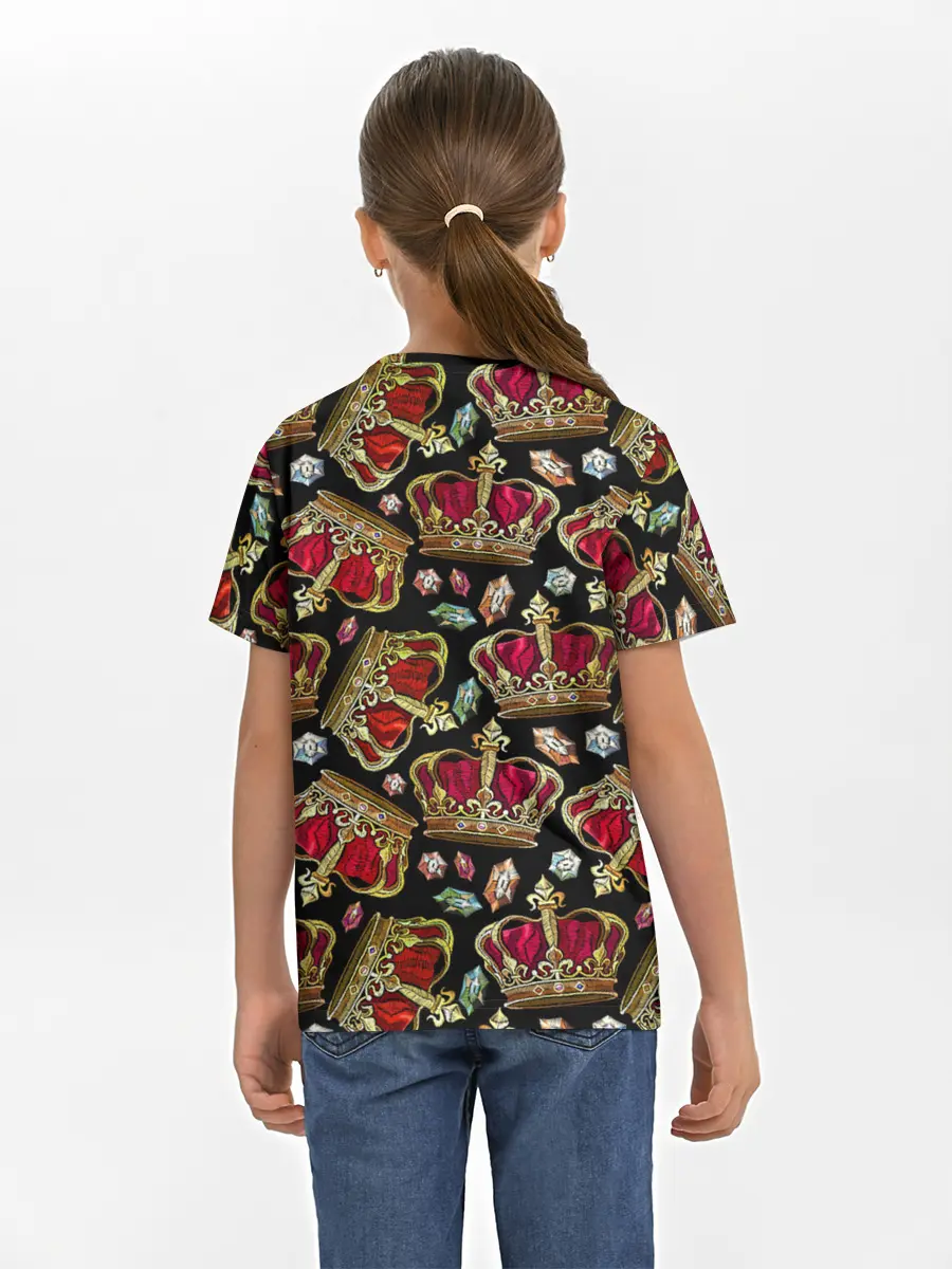 Детская базовая футболка / Короны