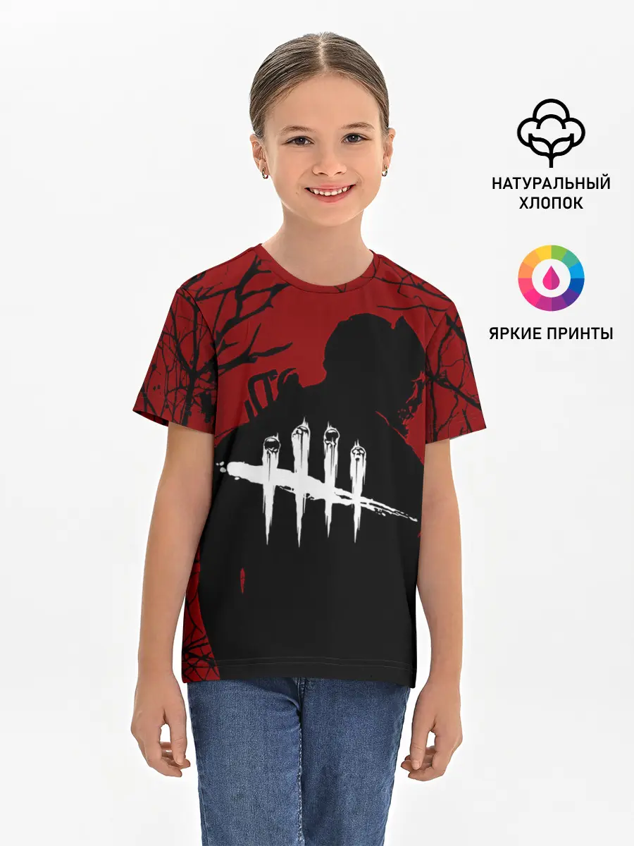 Детская базовая футболка / DEAD BY DAYLIGHT.
