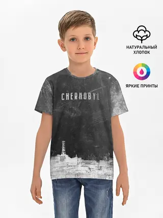 Детская базовая футболка / Чернобыль 3