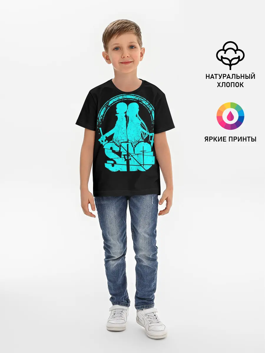 Детская базовая футболка / Sword Art Online