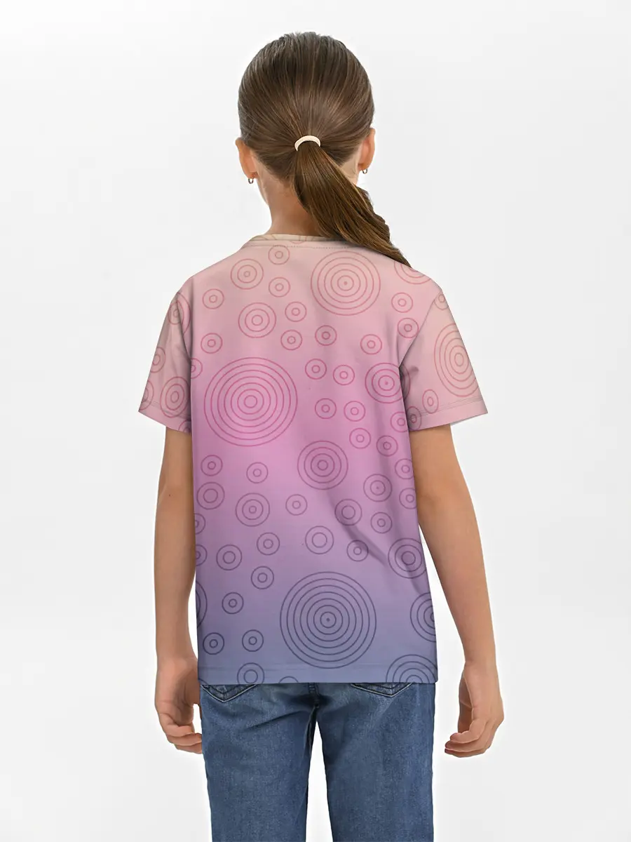 Детская базовая футболка / Абстрактный узор