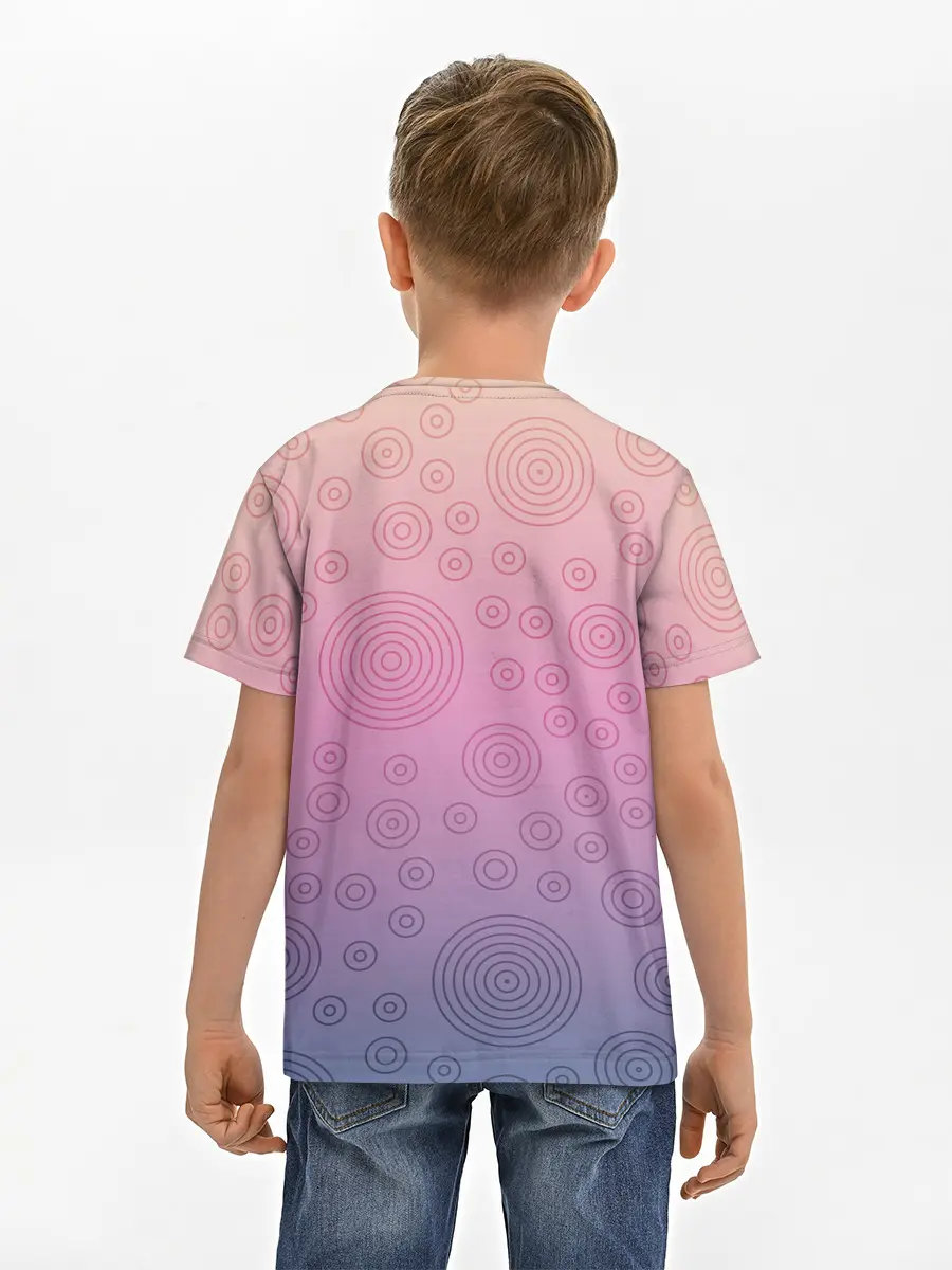 Детская базовая футболка / Абстрактный узор