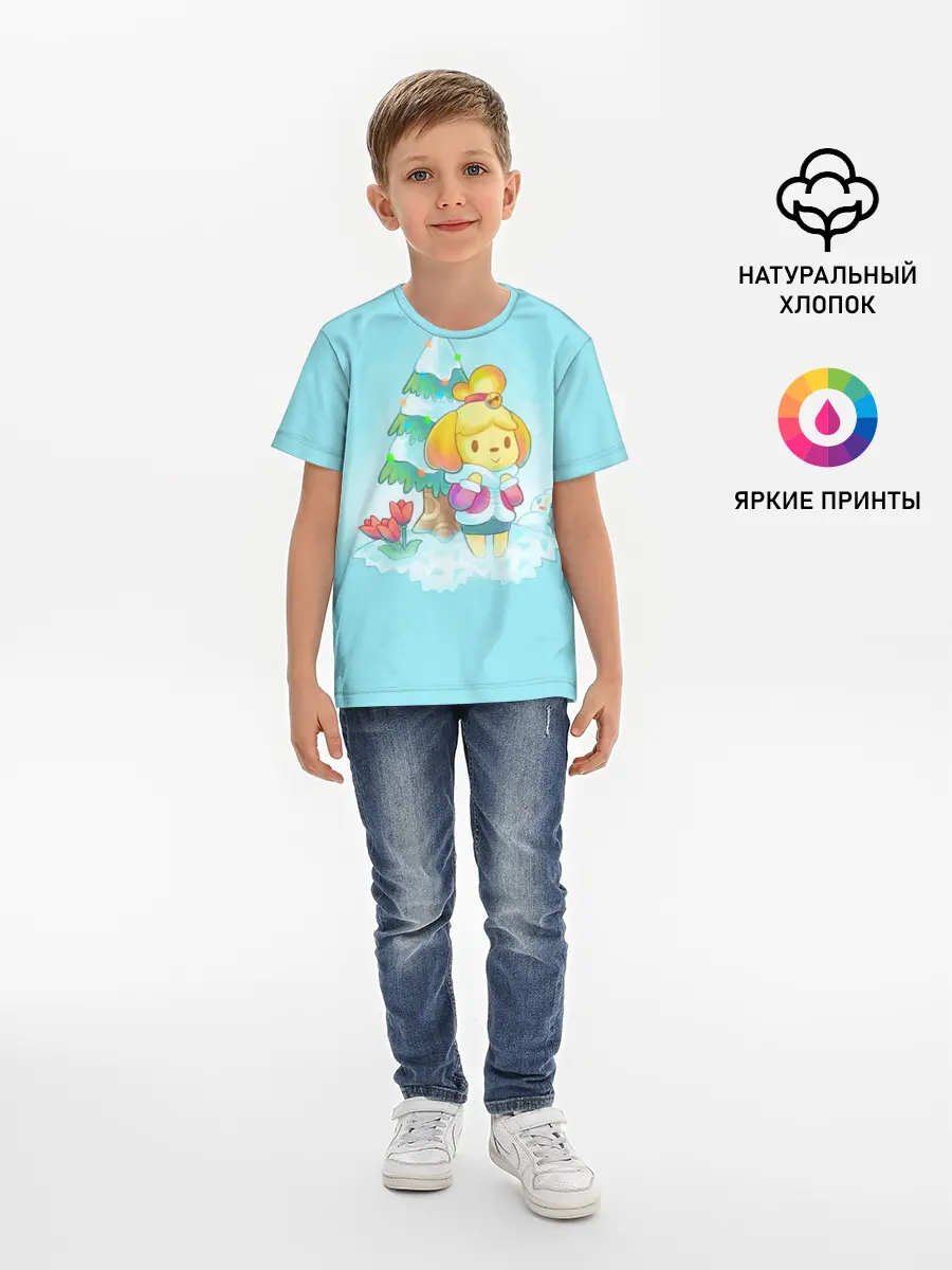 Детская базовая футболка / ANIMAL CROSSING