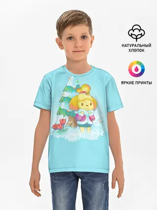 Детская базовая футболка / ANIMAL CROSSING