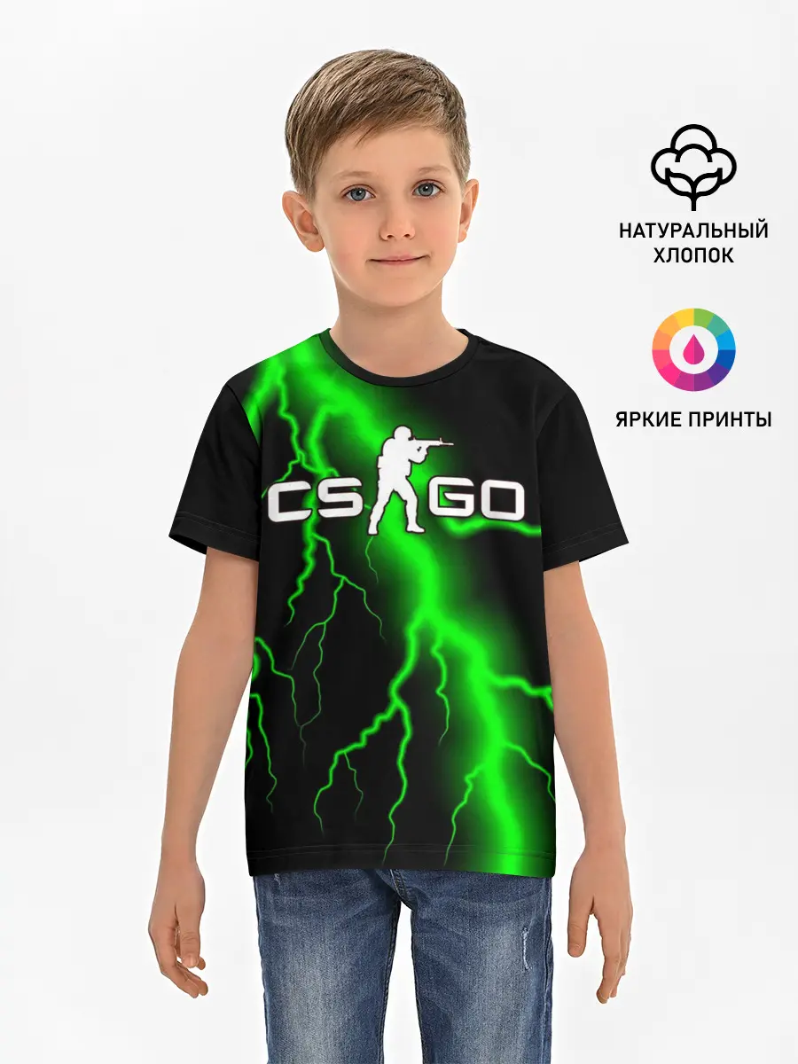 Детская базовая футболка / COUNTER STRIKE