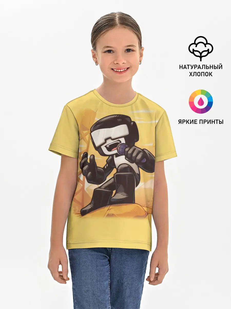 Детская базовая футболка / Танкист