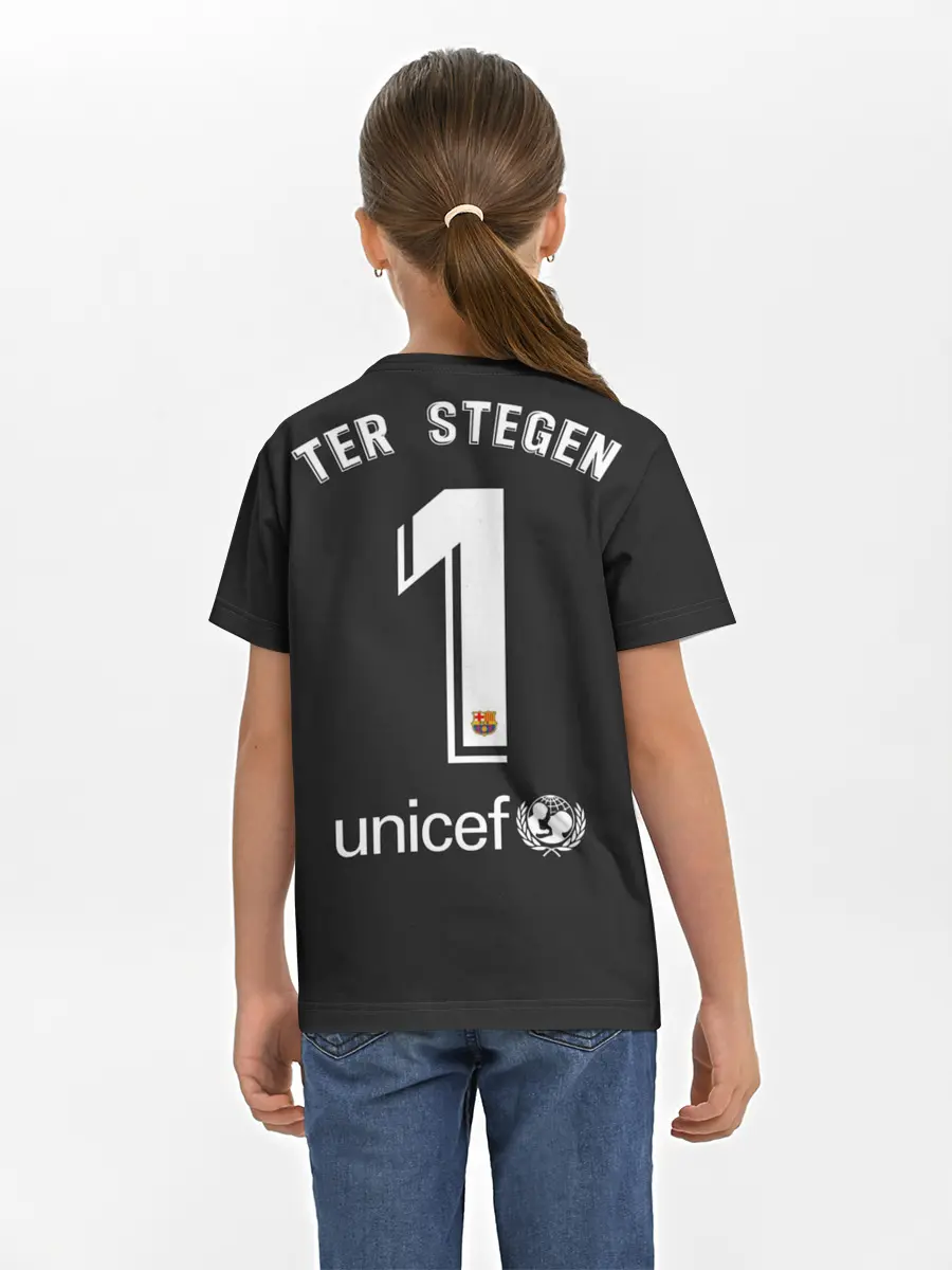 Детская базовая футболка / Ter Stegen away gk 19-20