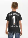 Детская базовая футболка / Ter Stegen away gk 19-20