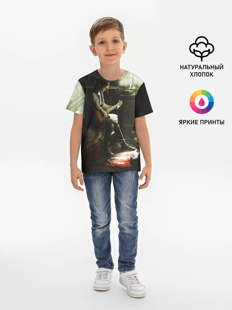 Детская базовая футболка / ЛАСТ ОФ АС 2 ЭЛЛИ