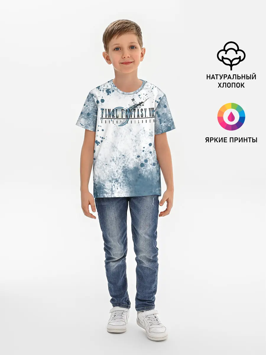 Детская базовая футболка / Final Fantasy VII Remake