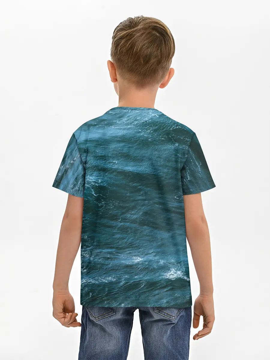 Детская базовая футболка / дайвинг