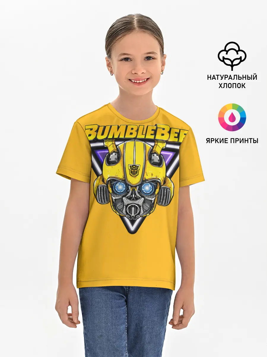 Детская базовая футболка / Трансформеры Bumblebee