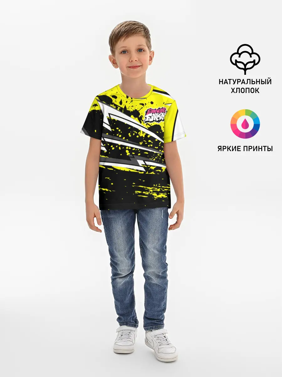 Детская базовая футболка / Friday Night Funkin