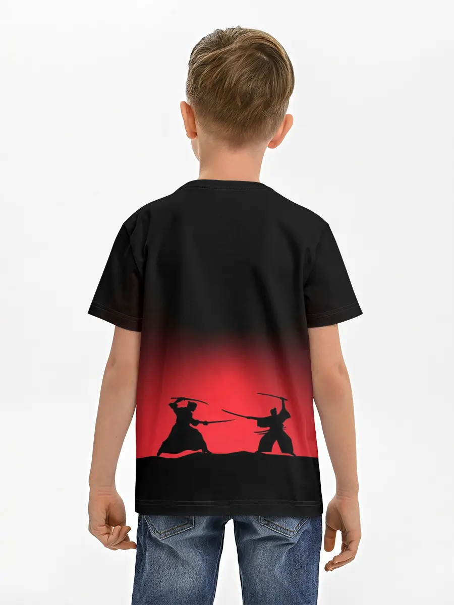 Детская базовая футболка / Путь самурая