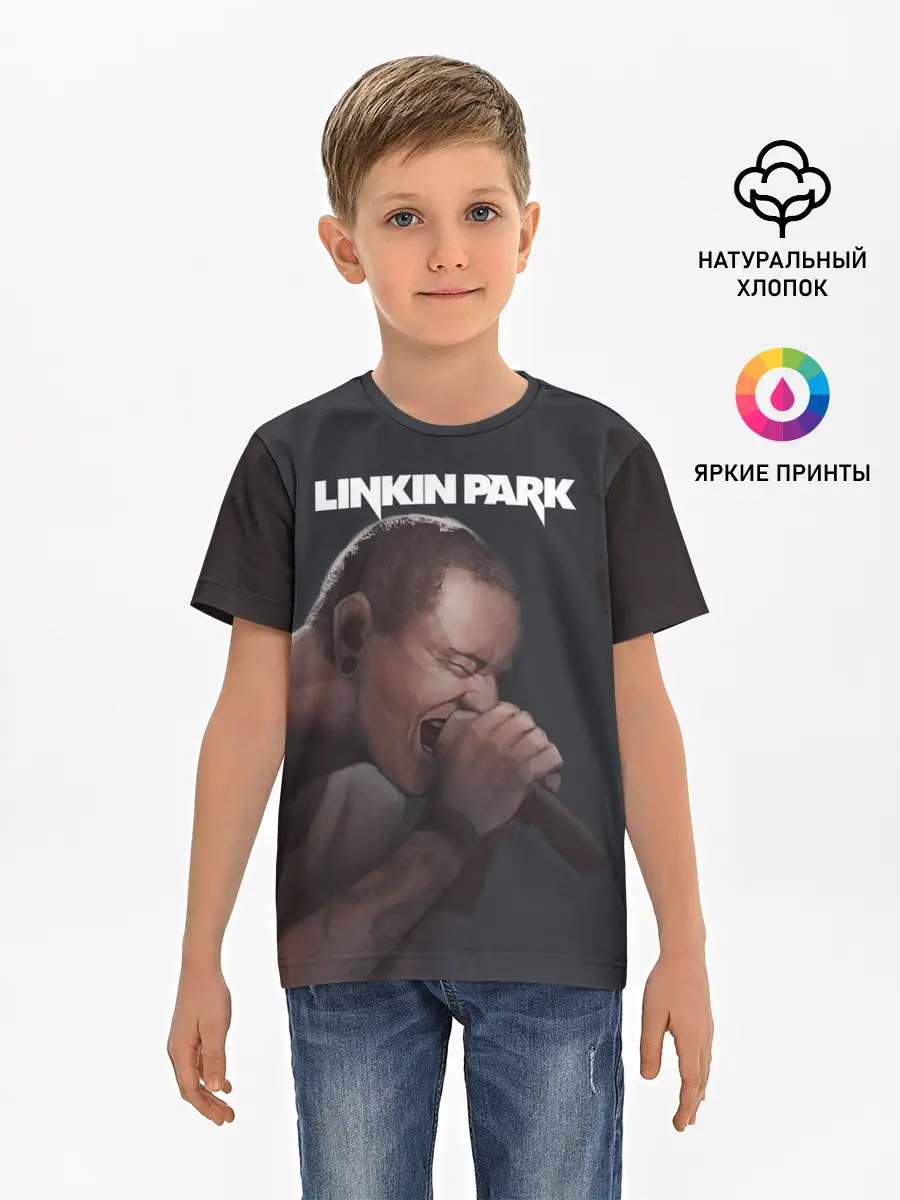Детская базовая футболка / LINKIN PARK | ЛИНКИН ПАРК