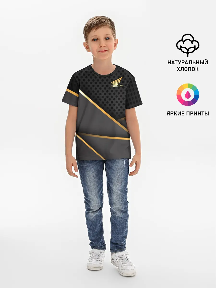 Детская базовая футболка / HONDA