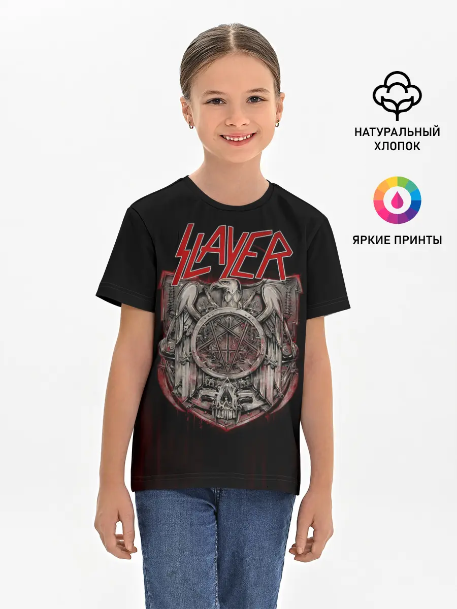 Детская базовая футболка / Slayer