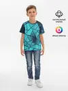 Детская базовая футболка / НЕОНОВЫЙ ВИТРАЖ