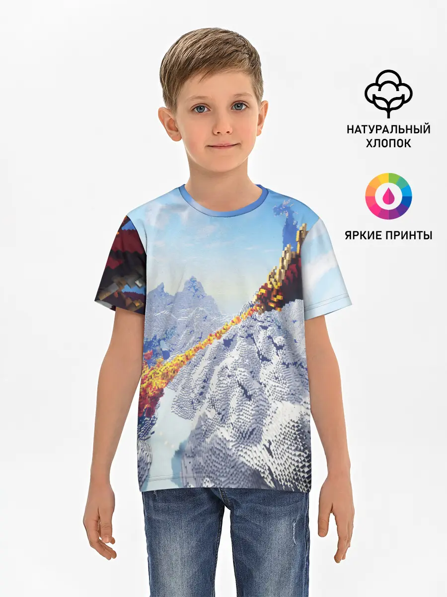 Детская базовая футболка / MINECRAFT