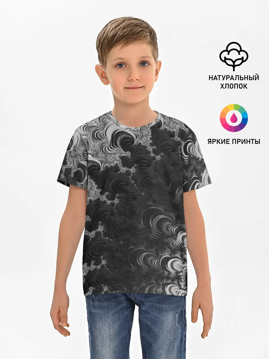 Детская базовая футболка / Абстракция