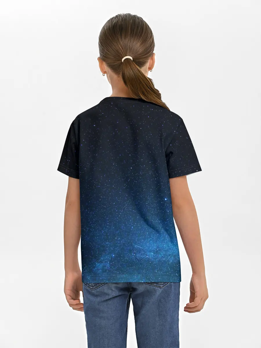 Детская базовая футболка / люди в черном