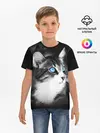 Детская базовая футболка / Кот