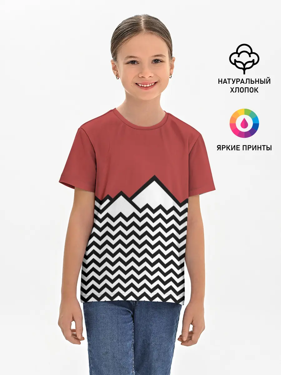 Детская базовая футболка / Твин Пикс