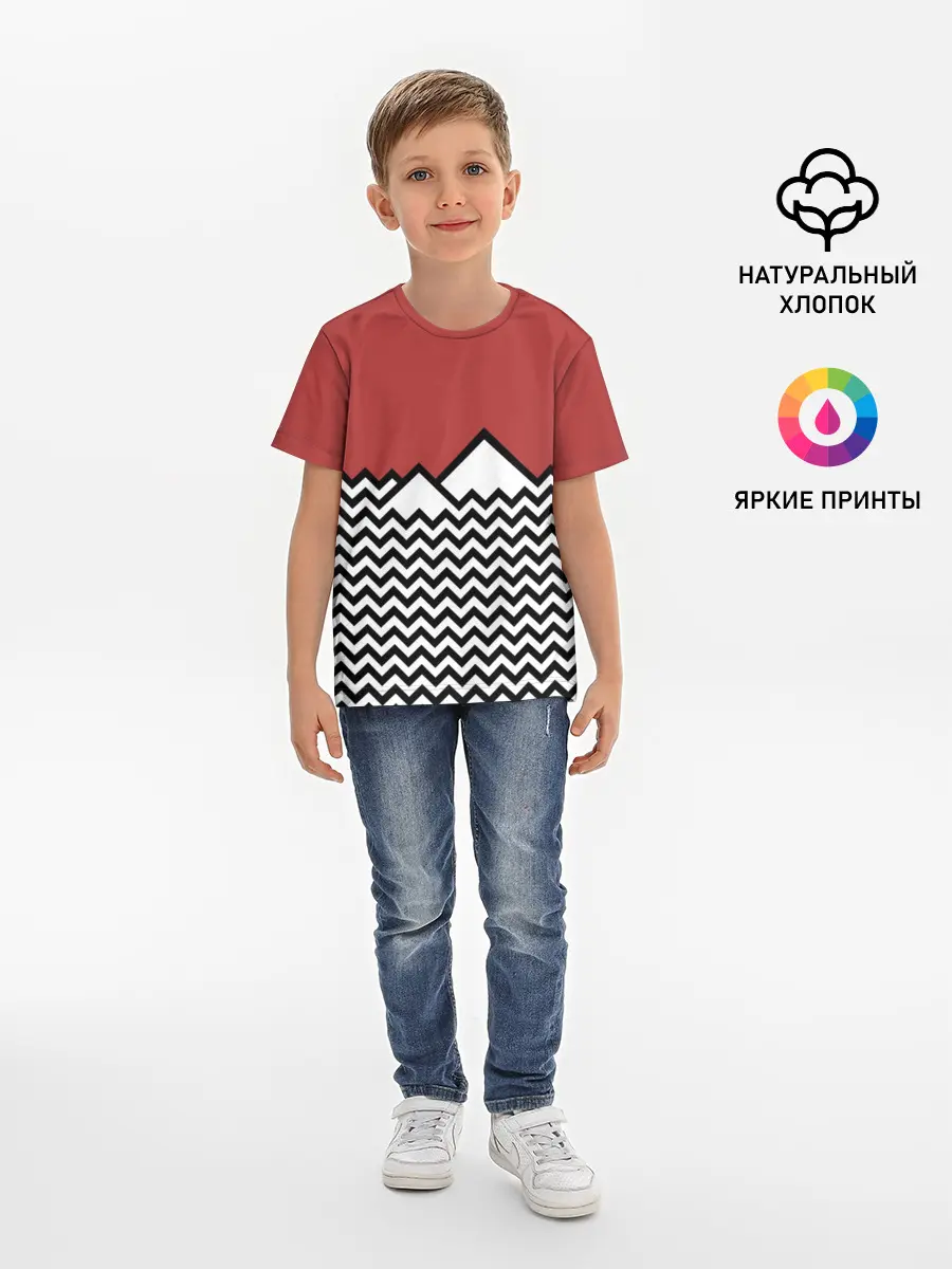 Детская базовая футболка / Твин Пикс