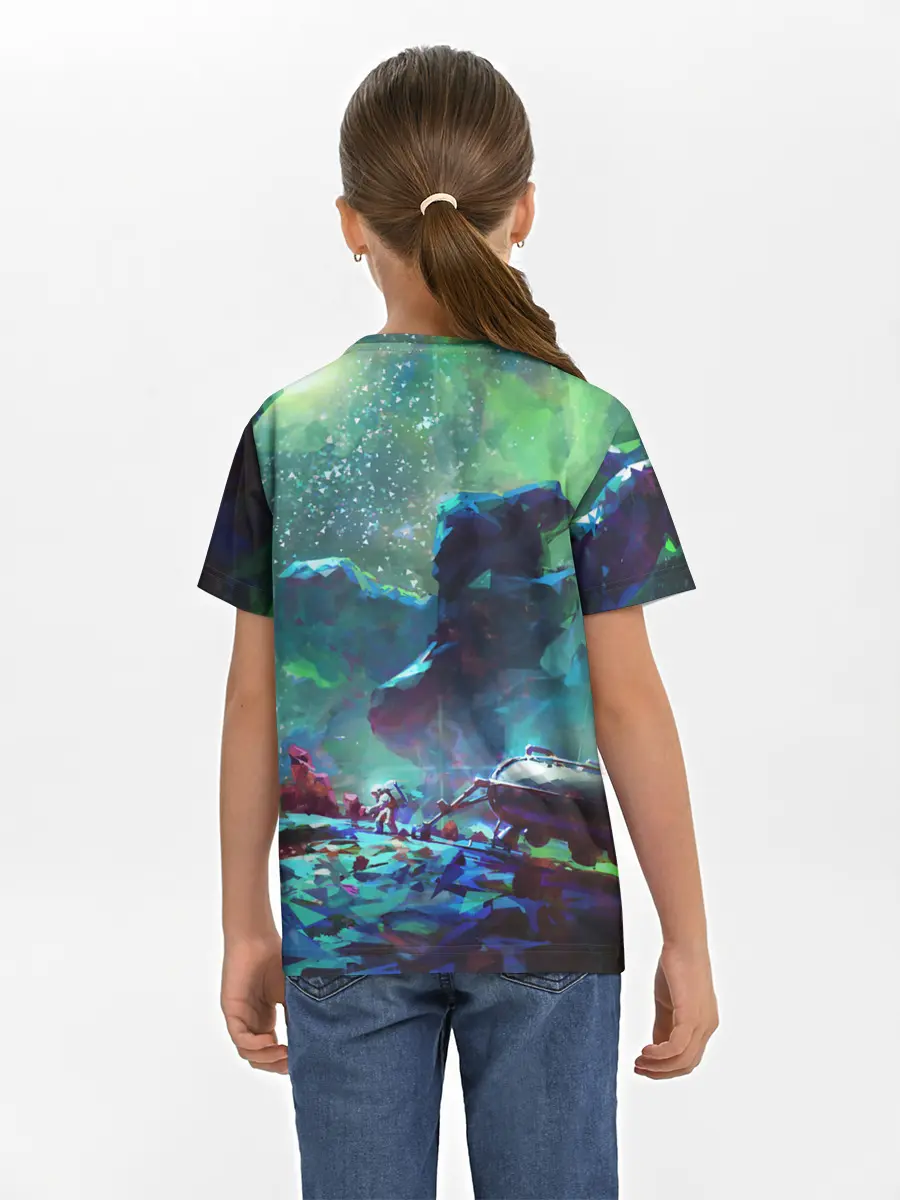 Детская базовая футболка / КОСМОС:КОСМОНАВТ