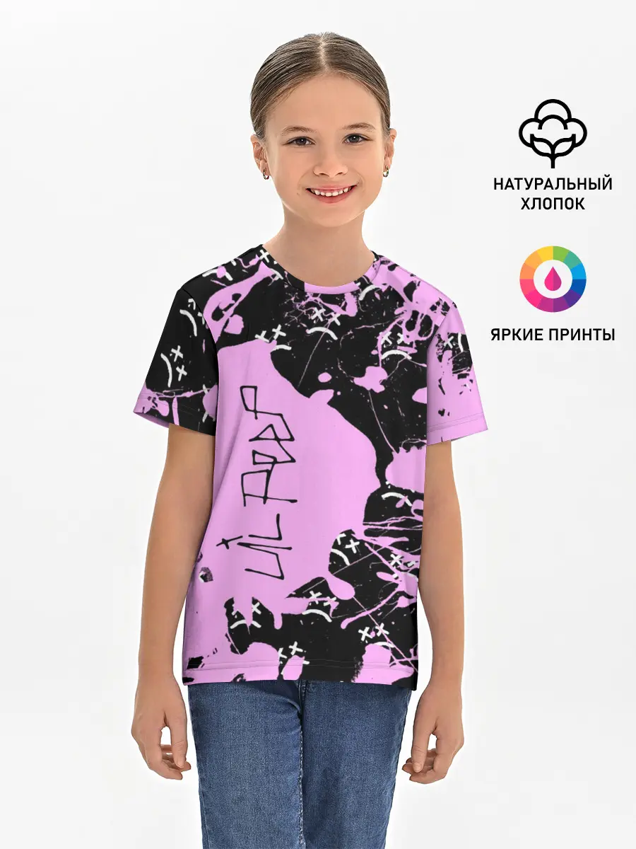 Детская базовая футболка / LIL PEEP