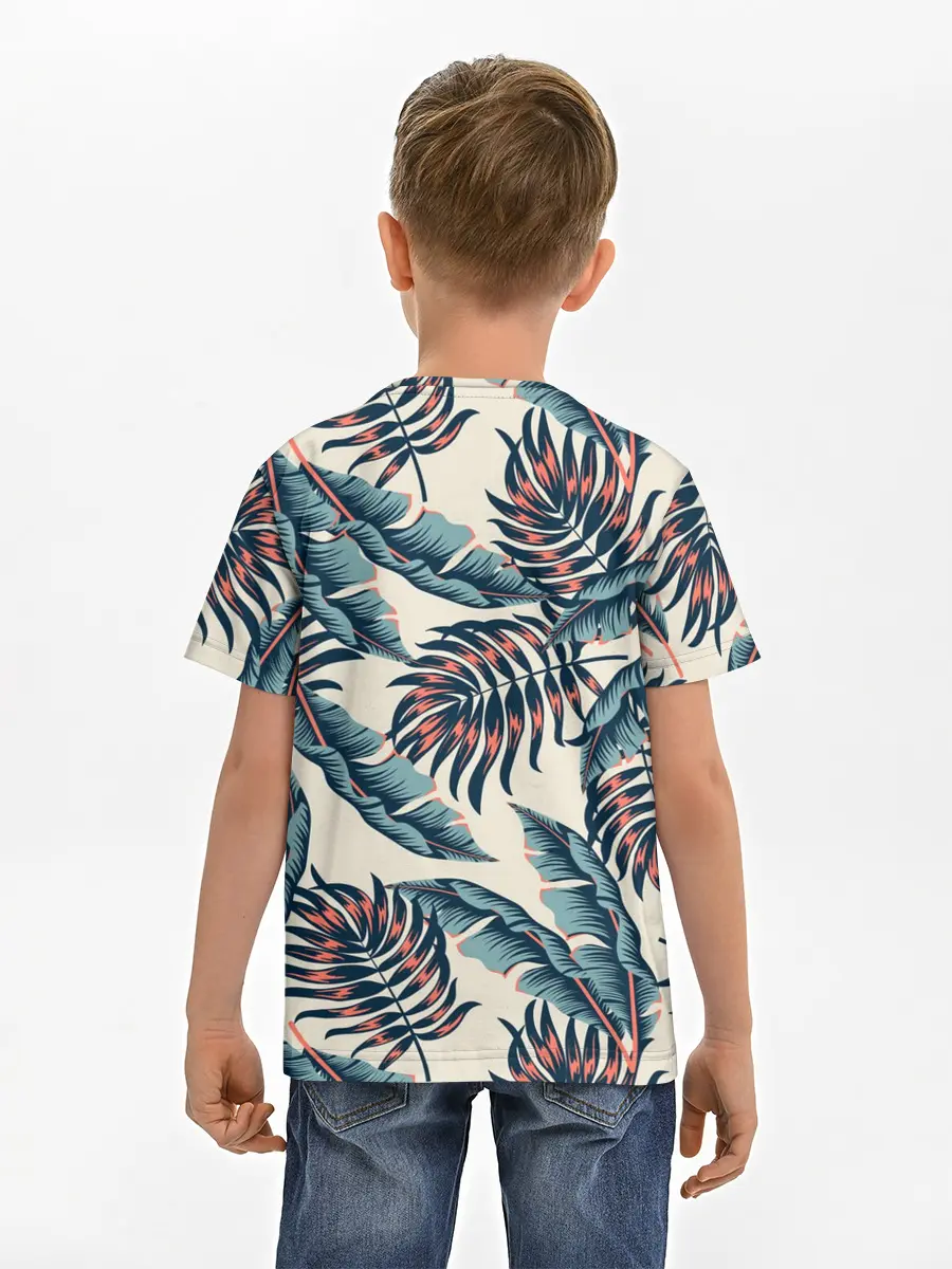 Детская базовая футболка / Тихие тропики