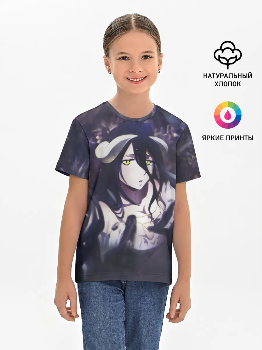 Детская базовая футболка / Оверлорд аниме