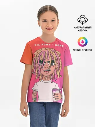 Детская базовая футболка / Lil Pump Boss