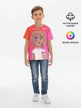 Детская базовая футболка / Lil Pump Boss