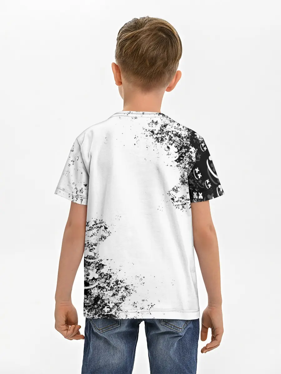 Детская базовая футболка / Fortnite & Marshmello