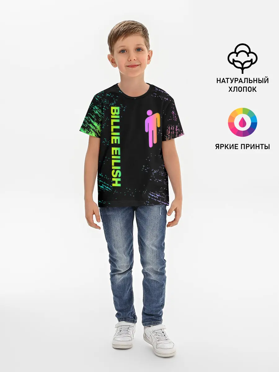 Детская базовая футболка / BILLIE EILISH